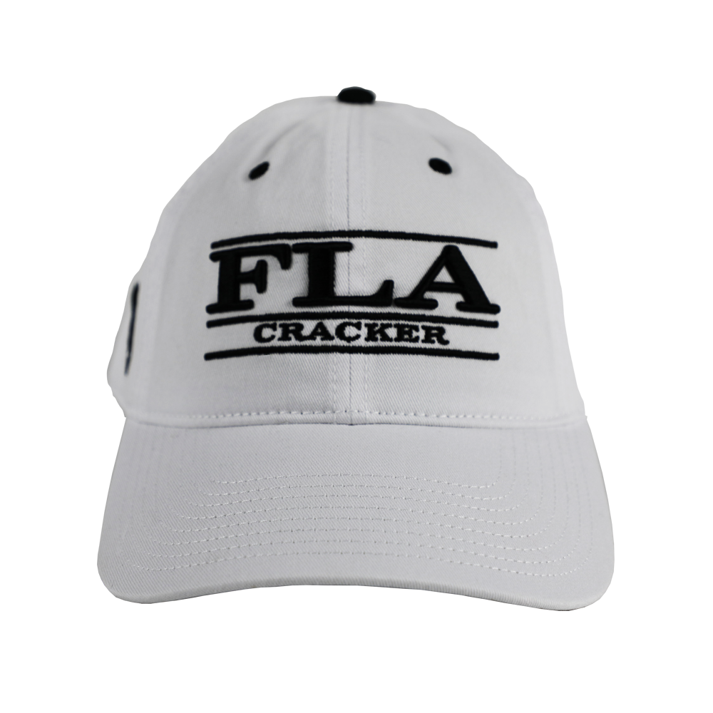 THE GAME FLA CRACKER HAT - WHITE/BLACK
