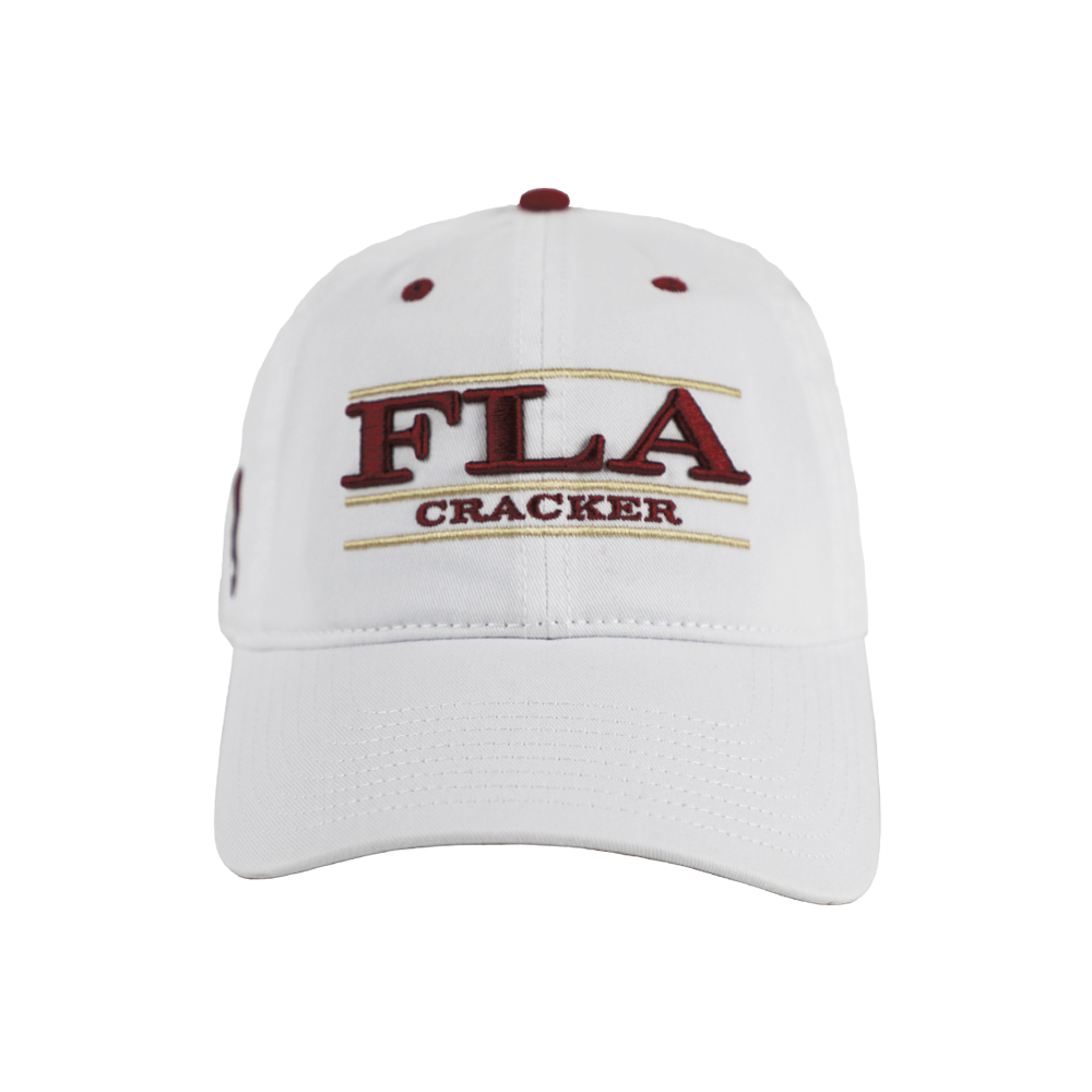 THE GAME FLA CRACKER HAT - WHITE/GARNET