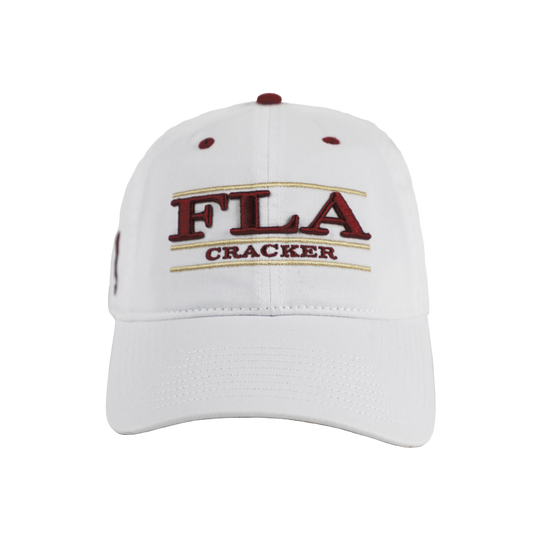 THE GAME FLA CRACKER HAT - WHITE/GARNET