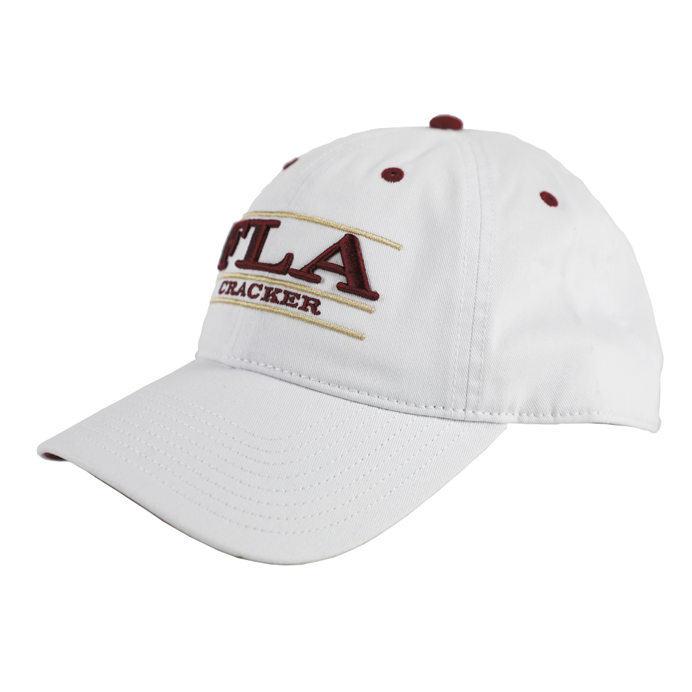 THE GAME FLA CRACKER HAT - WHITE/GARNET