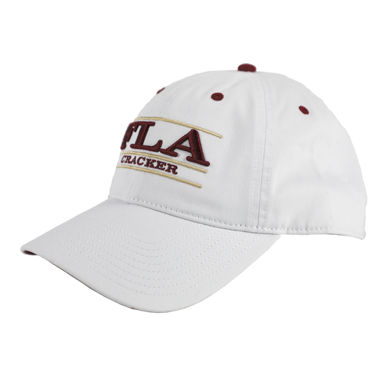 THE GAME FLA CRACKER HAT - WHITE/GARNET