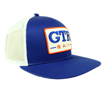GTR BAIT HAT - ROYAL/WHITE