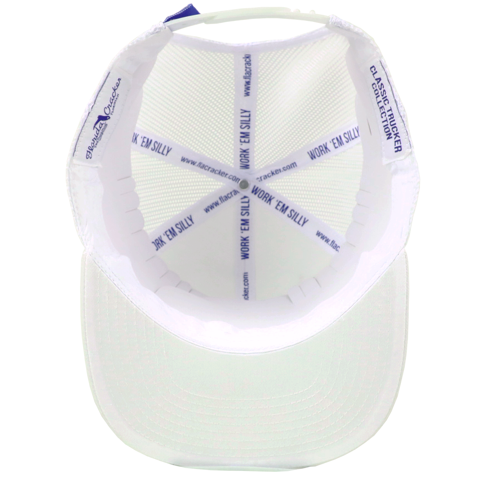 GTR BAIT HAT - WHITE/WHITE