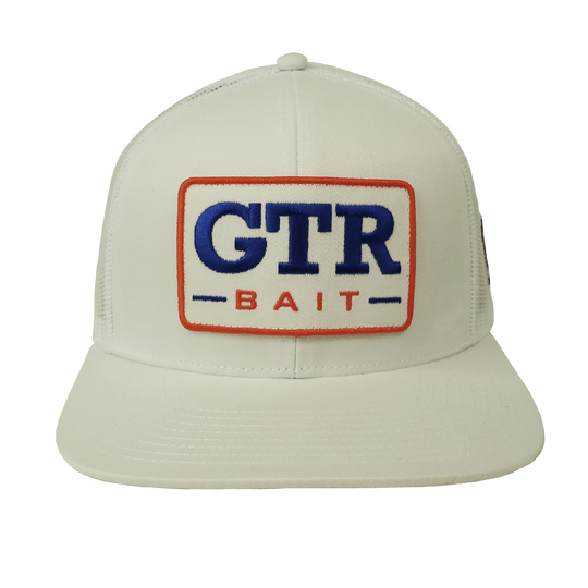 GTR BAIT HAT - WHITE/WHITE