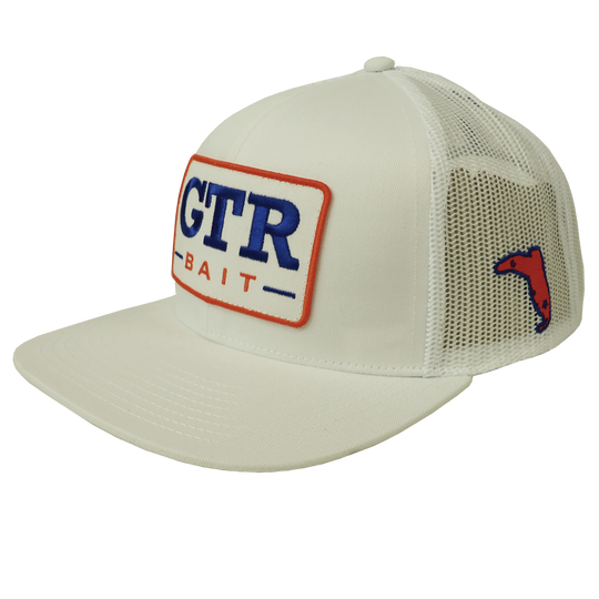 GTR BAIT HAT - WHITE/WHITE
