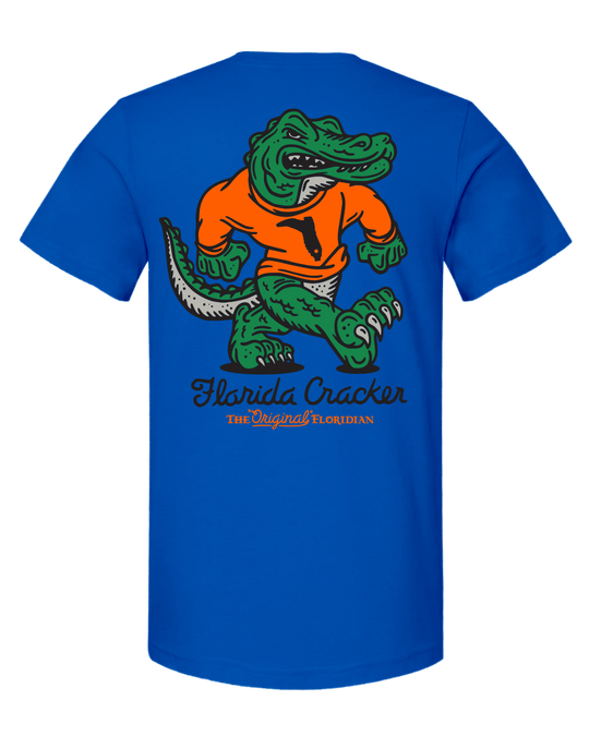 TAILGATE COLLECTION GAINESVILLE S/S - ROYAL BLUE
