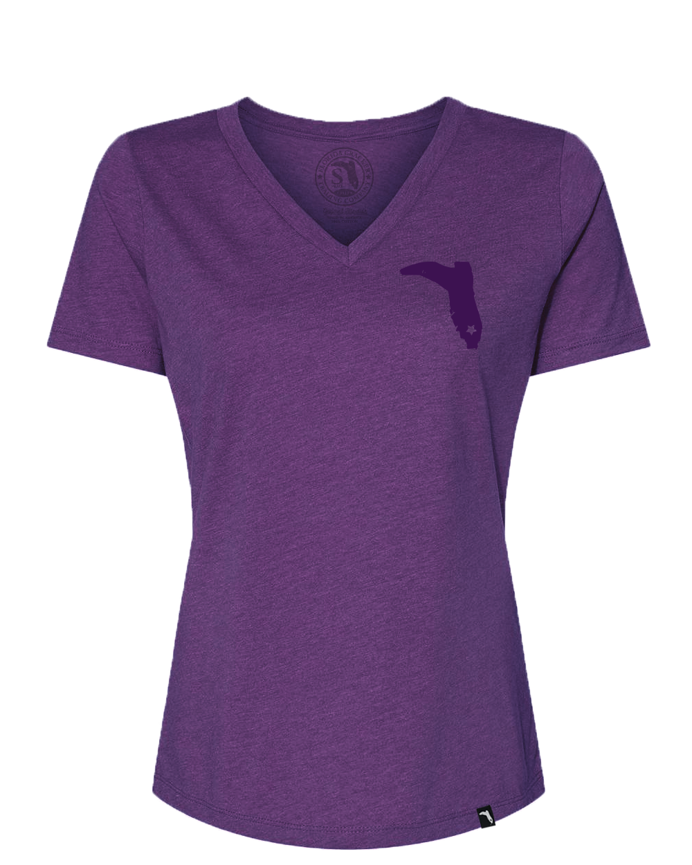 TAILGATE COLLECTION HHS VNECK - PURPLE