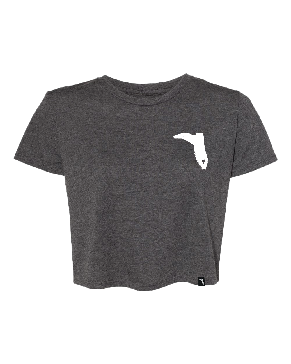 LIMITED PUNTA RASSA CROPTOP - DARK GREY