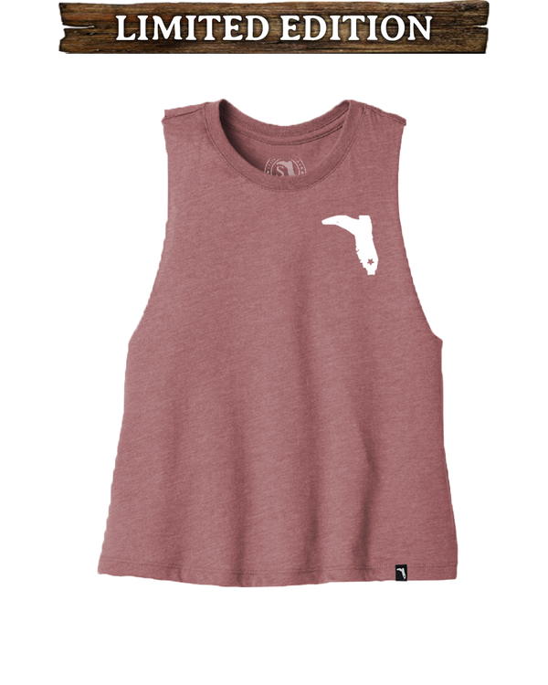 LIMITED BOOT CROPTOP - MAUVE
