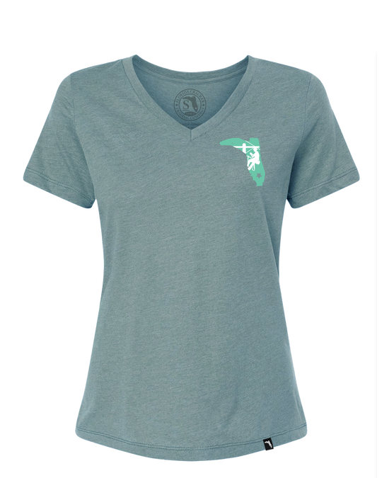 LIMITED LINEMAN V-NECK - SLATE