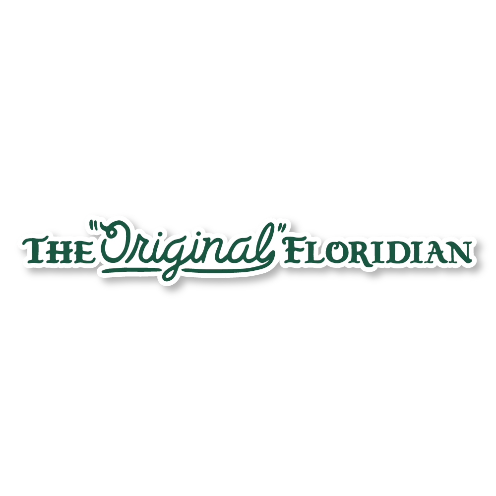 The "Original" Floridian 12" Decal