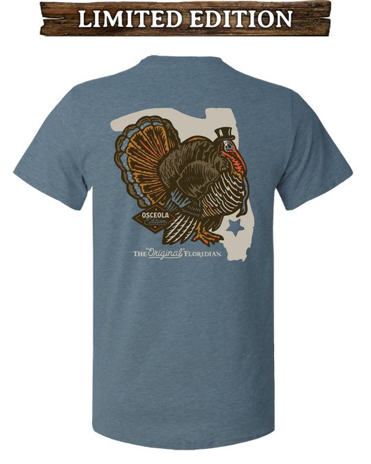 LIMITED TURKEY S/S - HEATHER SLATE