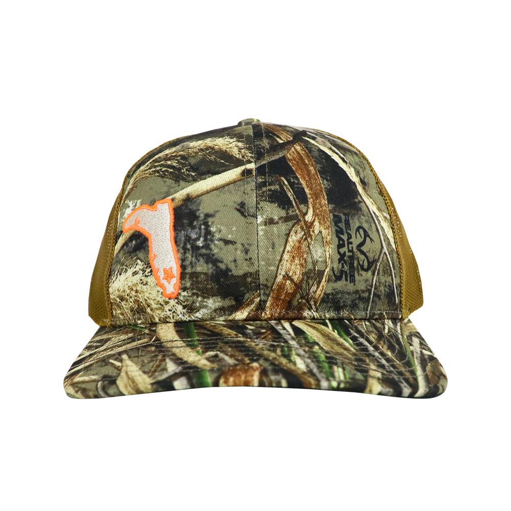 REALTREE MAX5 TRUCKER HAT Florida Cracker Style
