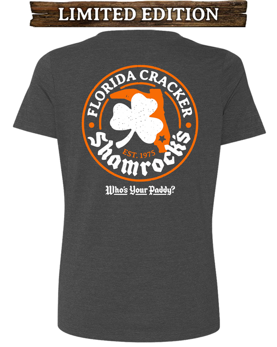 SHAMROCK'S V-NECK - DARK GREY