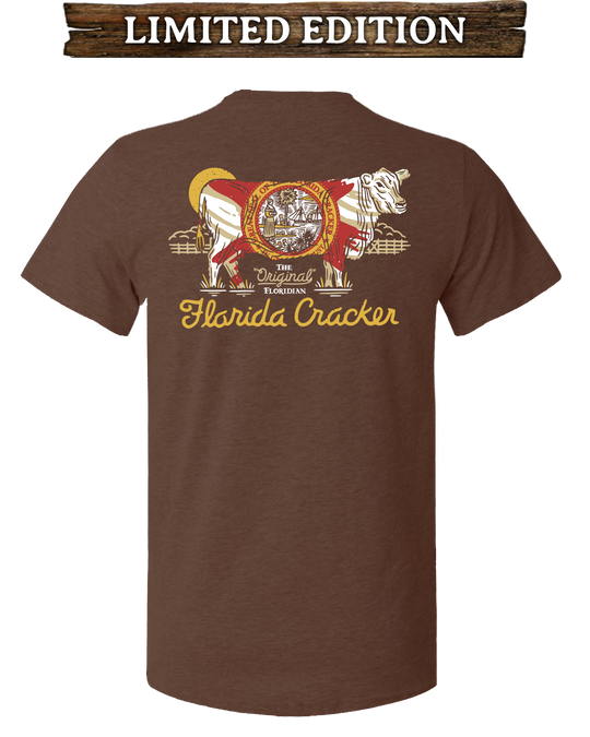 LIMITED STATE COW S/S - HEATHER BROWN