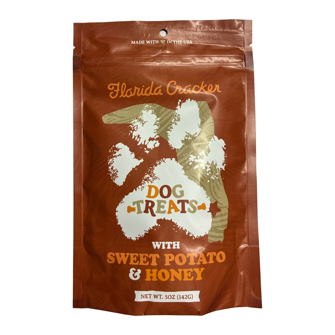 DOG TREATS 5oz - SWEET POTATO & HONEY