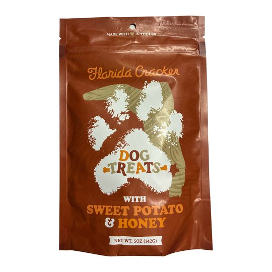 DOG TREATS 5oz - SWEET POTATO & HONEY