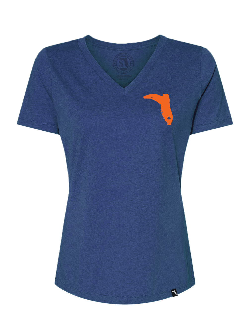 TAILGATE COLLECTION "WORK EM" VNECK - TRUE ROYAL