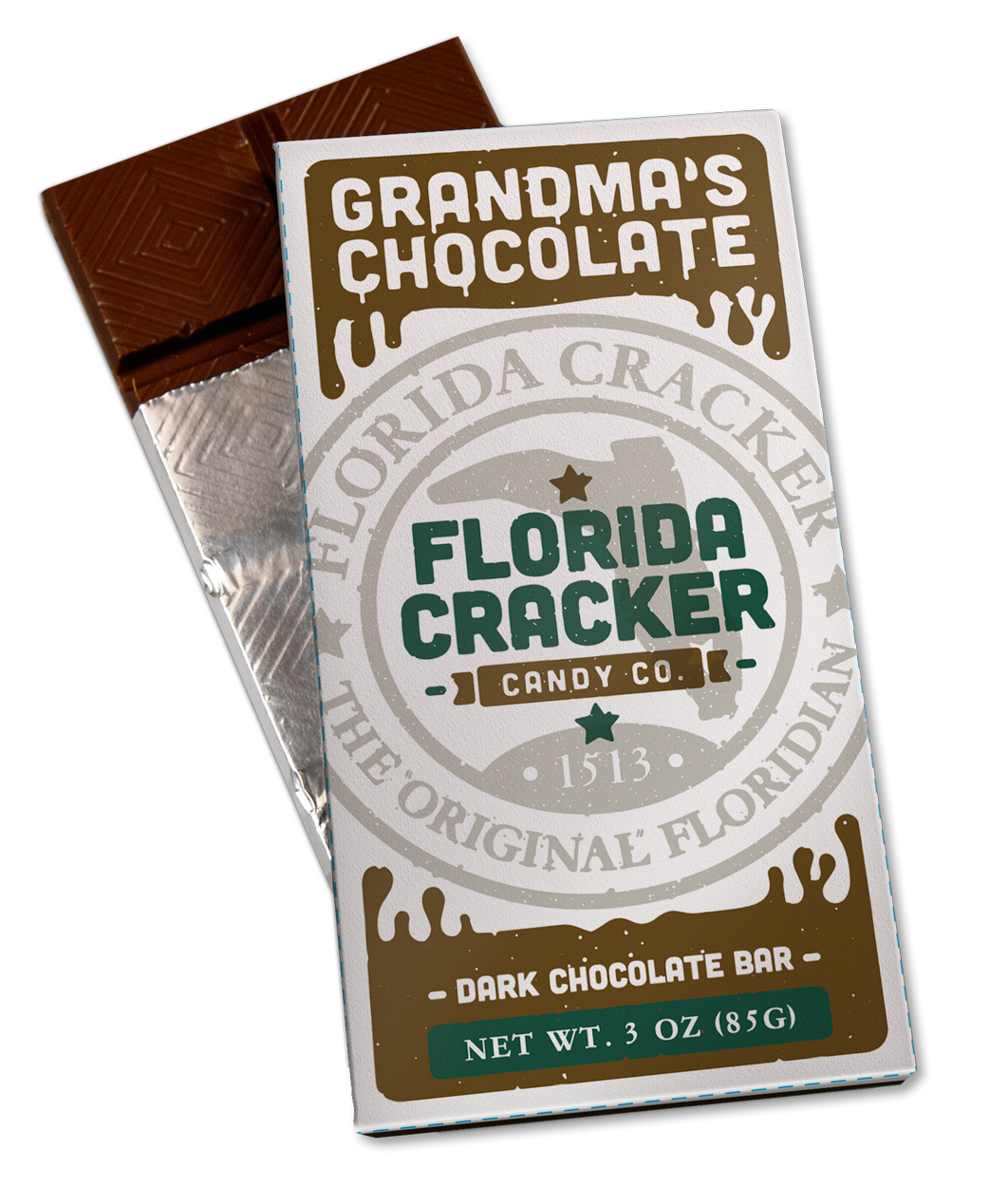 GRANDMA'S DARK CHOCOLATE BAR CANDY- 3 OZ