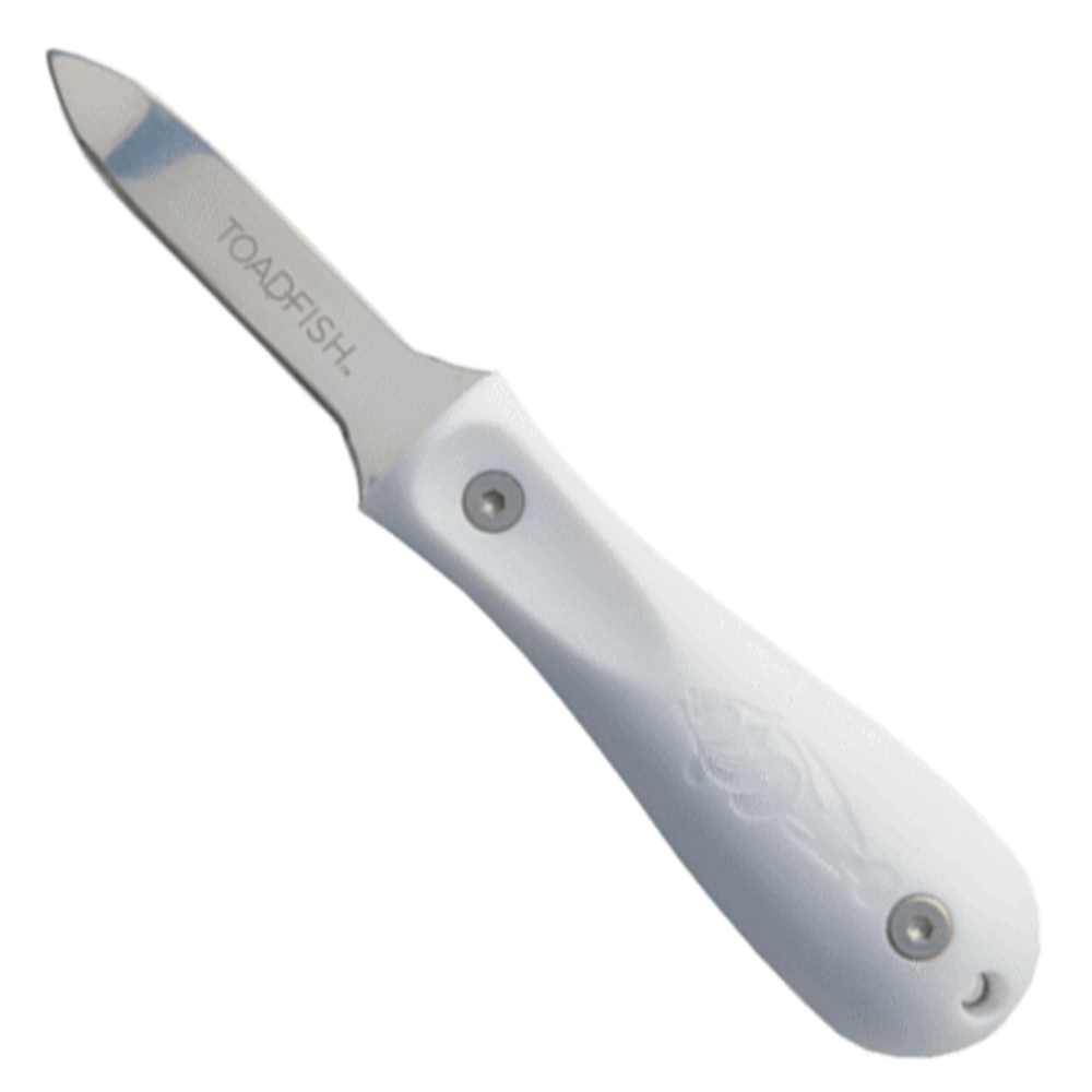 TOADFISH - WHITE PROFESSIONAL OYSTER KNIFE