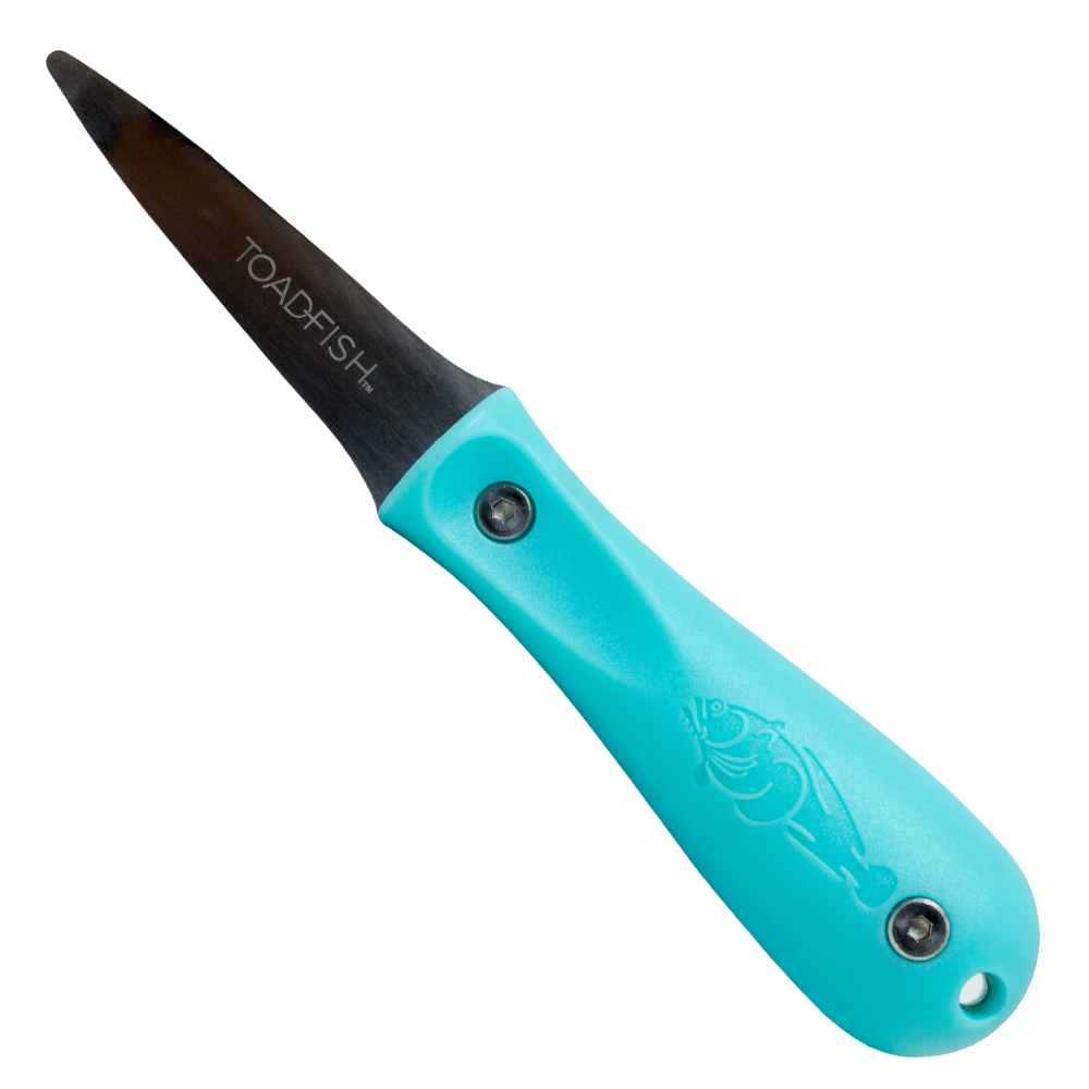 TOADFISH - TEAL OYSTER KNIFE