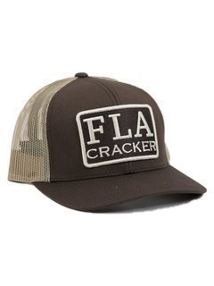 YOUTH FLA PATCH HAT  - BROWN/TAN