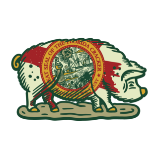 COOK SHACK PATCH - STATE PIG