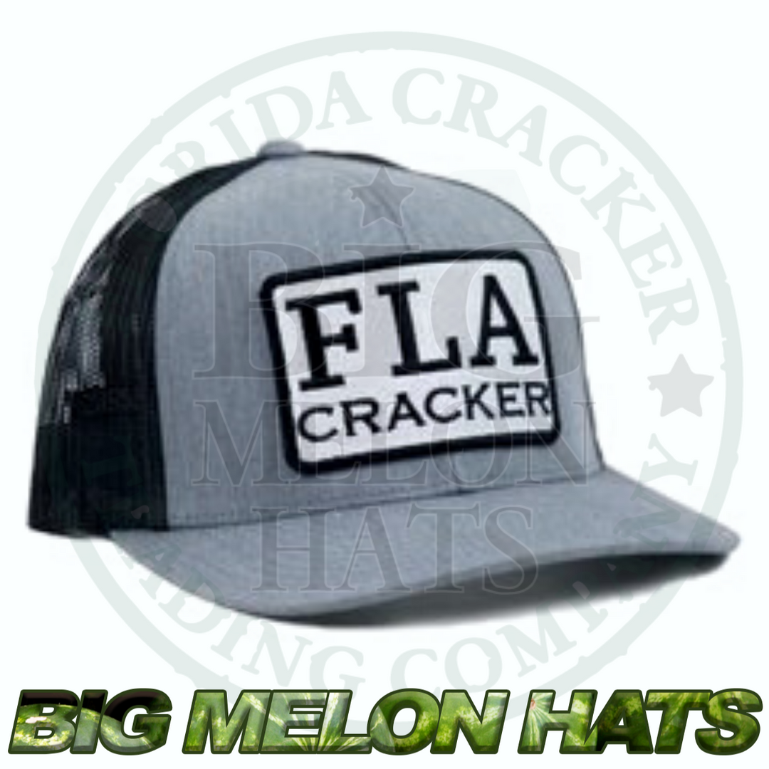 BIG MELON XL FLA PATCH - GRAY/CHARCOAL