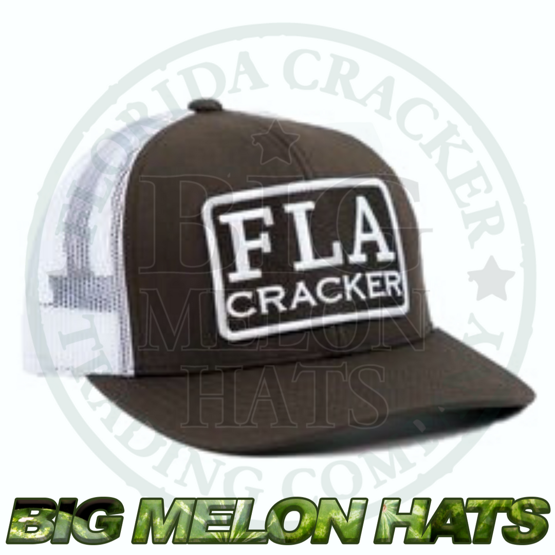 BIG MELON XL FLA PATCH - BROWN/WHITE