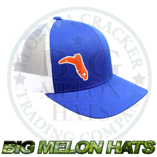 BIG MELON- XL ROYAL/WHITE HAT