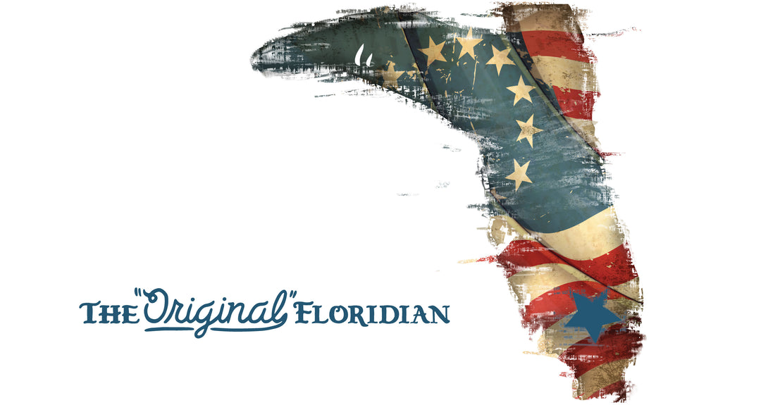 THE ORIGINAL FLORIDIAN- BETSY ROSS FLAG 60X35