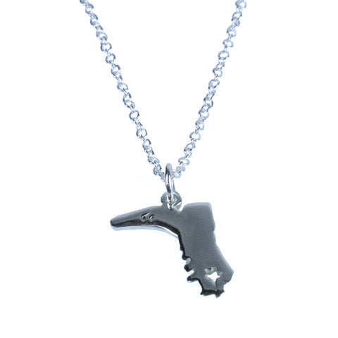 STERLING SILVER COLLECTION - SM BOOT NECKLACE