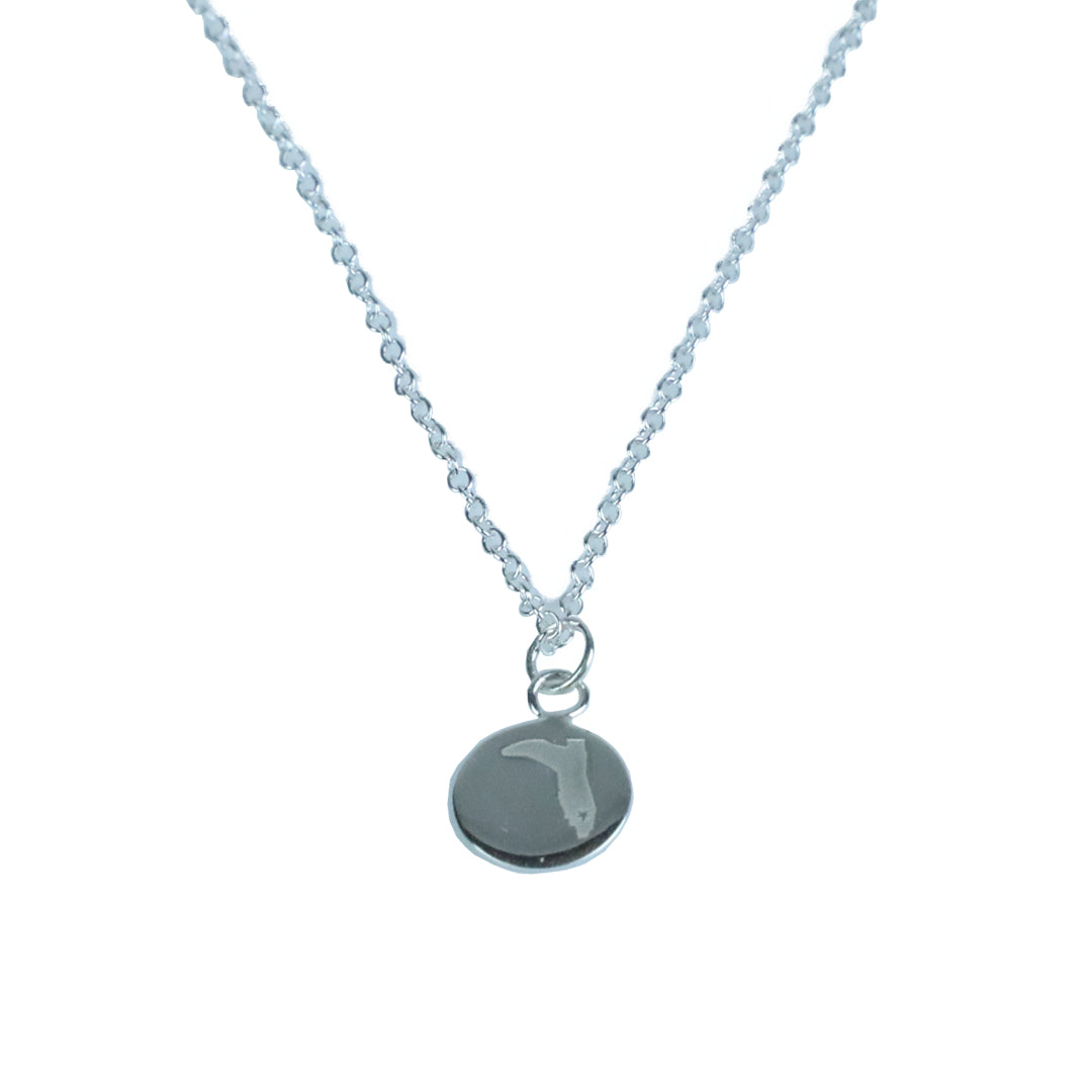 STERLING SILVER COLLECTION - BOOT CHARM NECKLACE